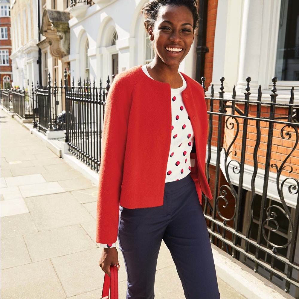 Boden cropped sienna jacket, us 12